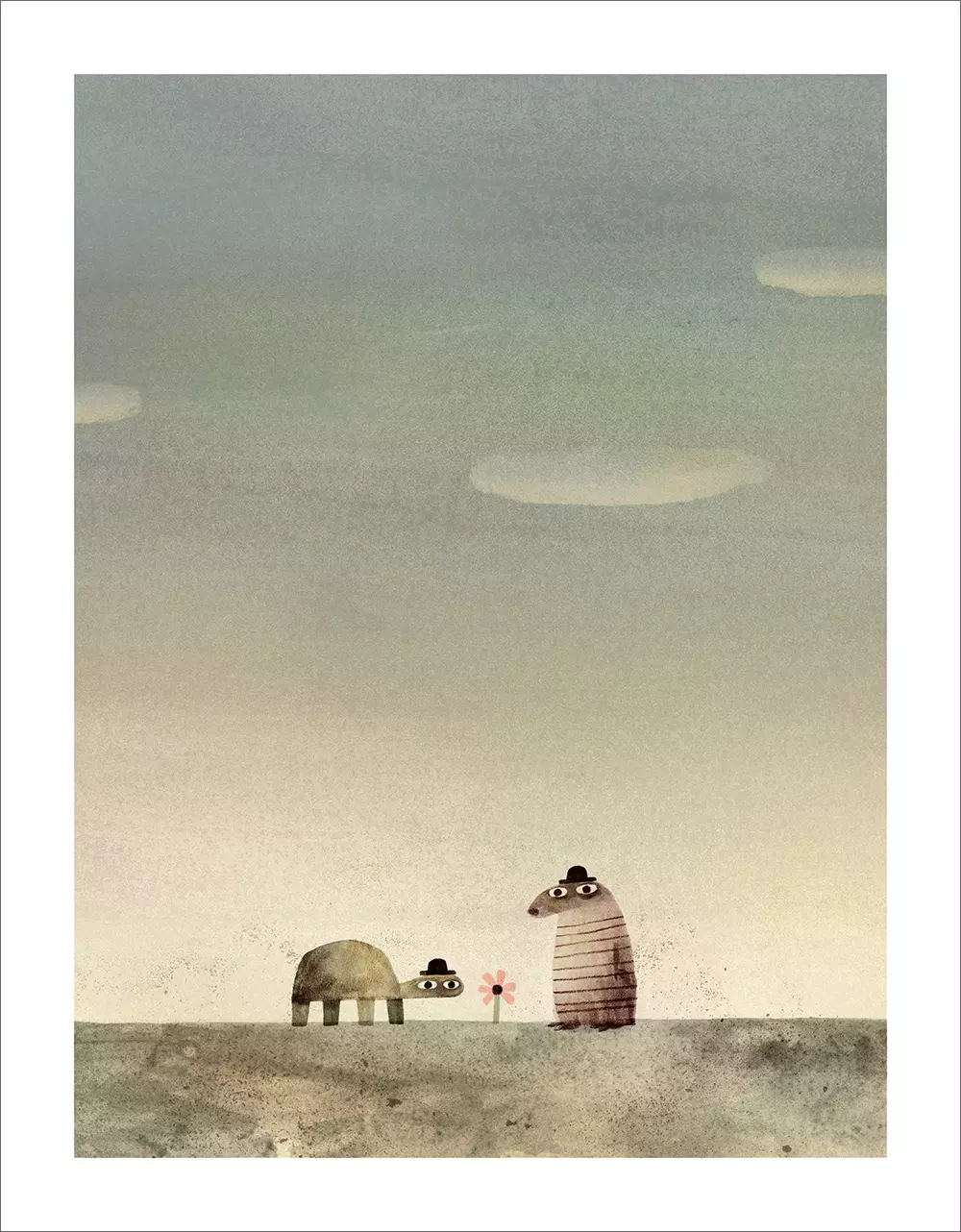 Rock from the Sky - pg. 10 - Come Stand With Me (PRINT), Jon Klassen
