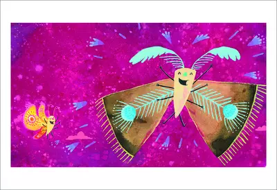 Moth and Butterfly: Ta Da! Pg. 16-17, Ana Aranda