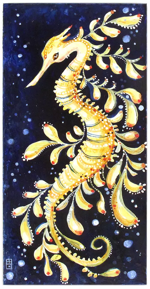 dragon seahorse, Alina Chau