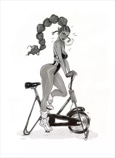 Work it Out (PRINT), Babs Tarr