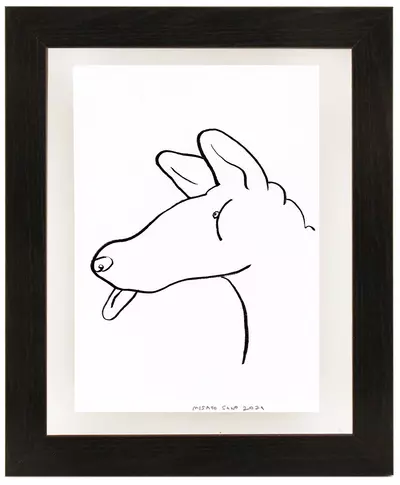 Dog Drawing #3, Misato Sano