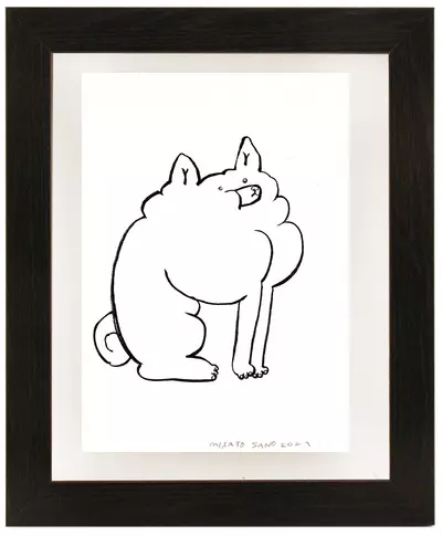 Dog Drawing #8, Misato Sano