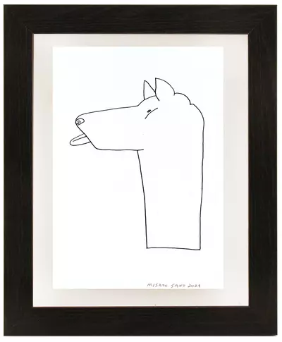 Dog Drawing #19, Misato Sano