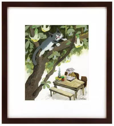 cat in the tree, philip vose