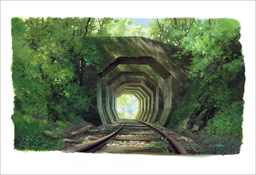 Hakkaku Tunnel (PRINT), Yoichi Nishikawa