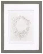 Their Monsters (back cover drawing for the book Foxheart by Claire Legrand)