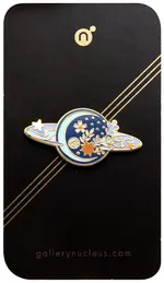Cosmic Flora by Mall - Nucleus Enamel Pin