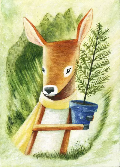 Pine Deer, Angela Matteson