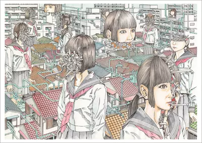 City and Girls (PRINT), Shintaro Kago