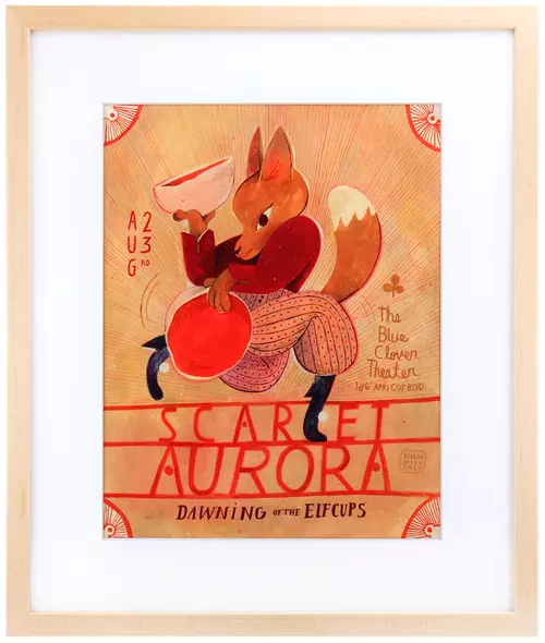 Scarlet Aurora, Dawning of the Elfcups, Rebecca Green