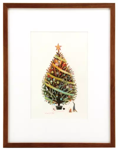 Robin Robin: Teardrop Christmas Tree, Matt Forsythe