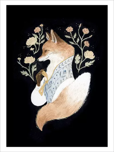 Autumn Fox(PRINT), Vanessa Gillings