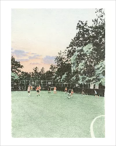 Futsal Field (PRINT), kokooma