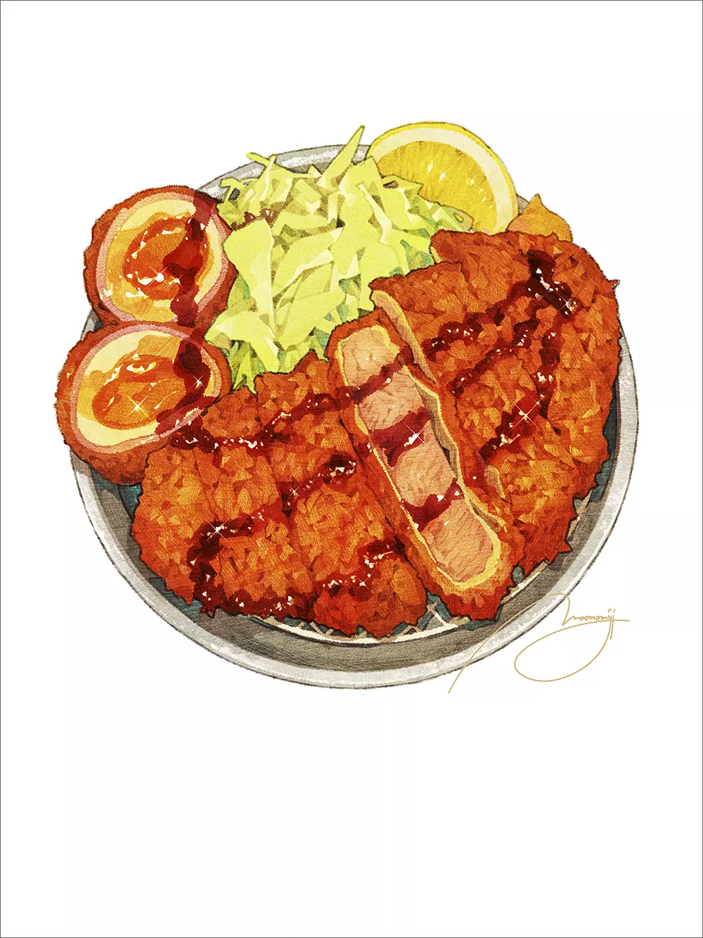Pork Cutlet (PRINT) - Nucleus | Art Gallery and Store