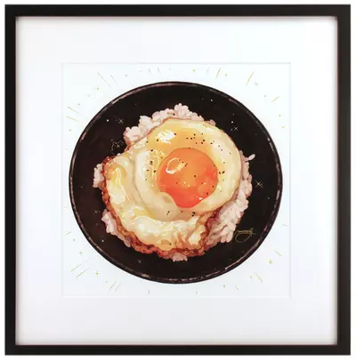 sunnyside egg bowl目玉焼き丼 [Deluxe], Maomomiji