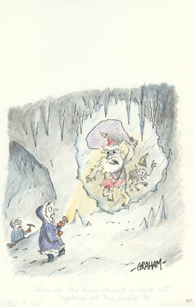 Doodle 29 - The shocking discovery rocked both the worlds of science and the holidays, Graham Annable