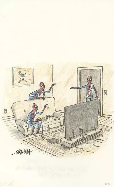 Doodle 41 - Don't look now, but 2022 is about to join the party! Sup!, Graham Annable