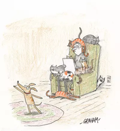 Doodle 48 - Live drawing, Graham Annable