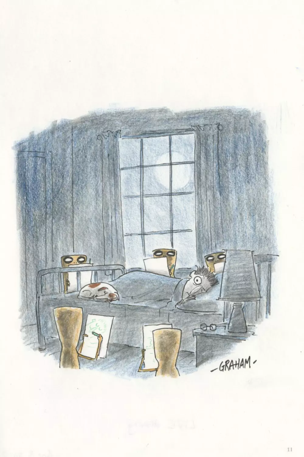 Doodle 62 - Live drawing, Graham Annable