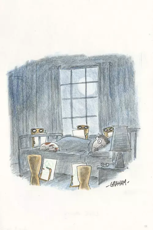 Doodle 62 - Live drawing, Graham Annable