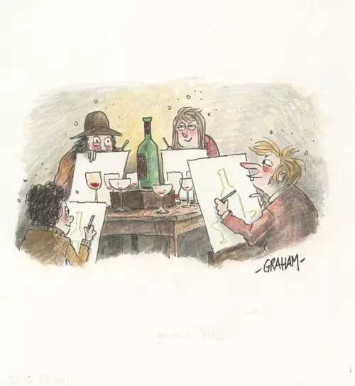 Doodle 65 - Live drawing, Graham Annable