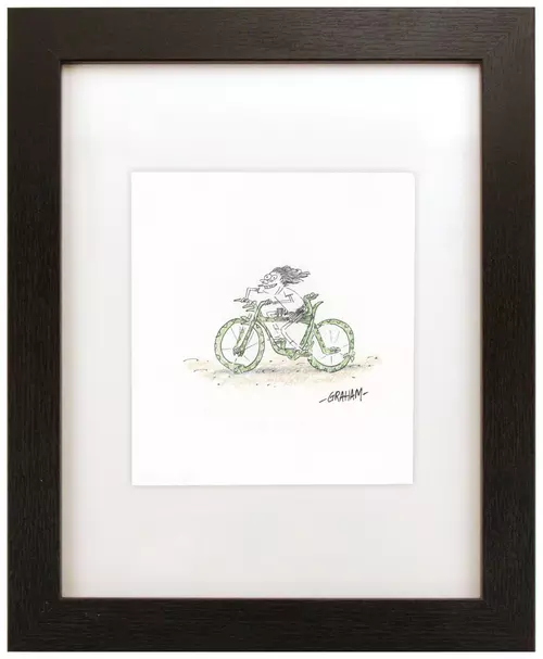Doodle 80 - Snake bike, Graham Annable