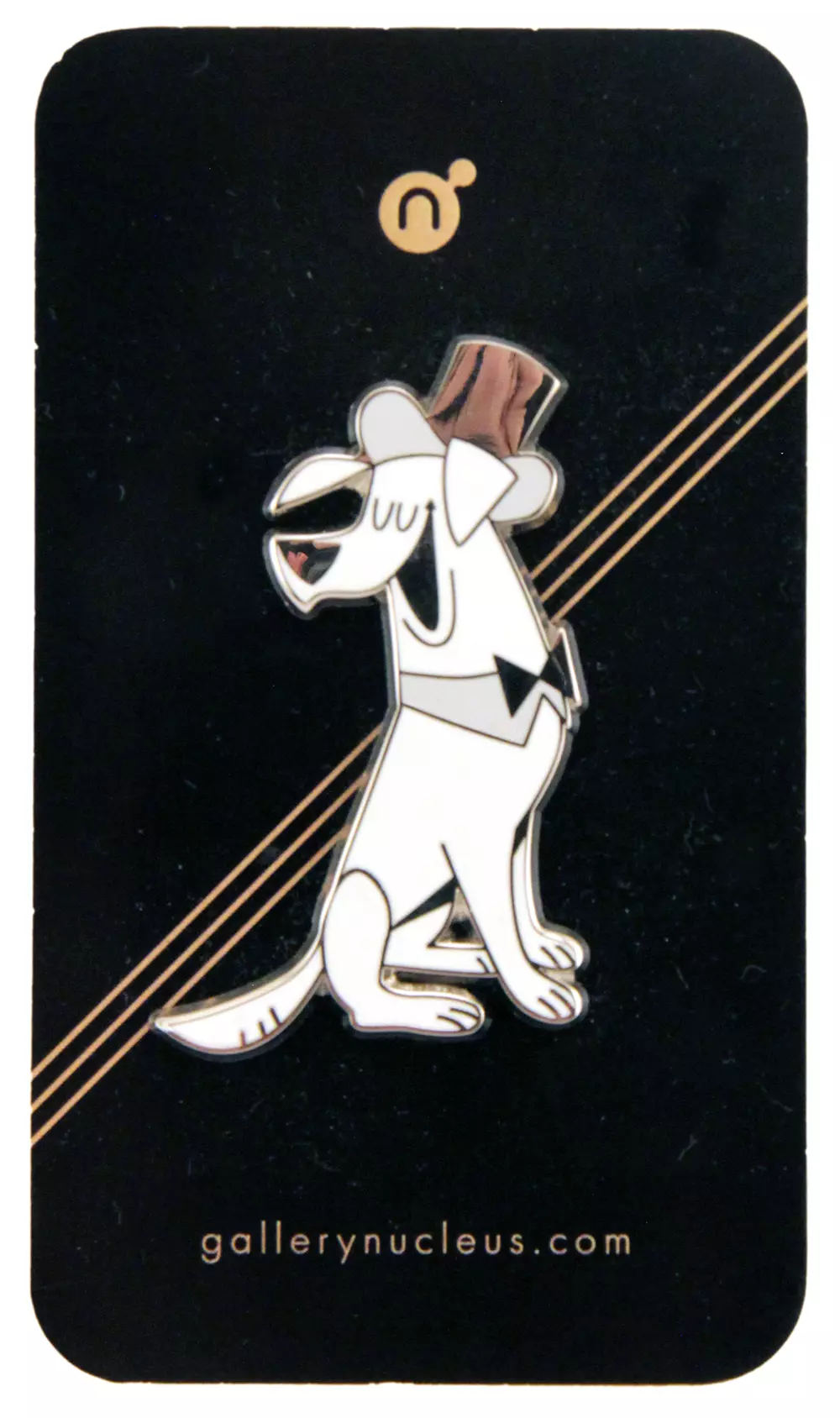 Dapper Dog Pin by Naomi Romero - Nucleus Enamel Pin, Naomi Romero