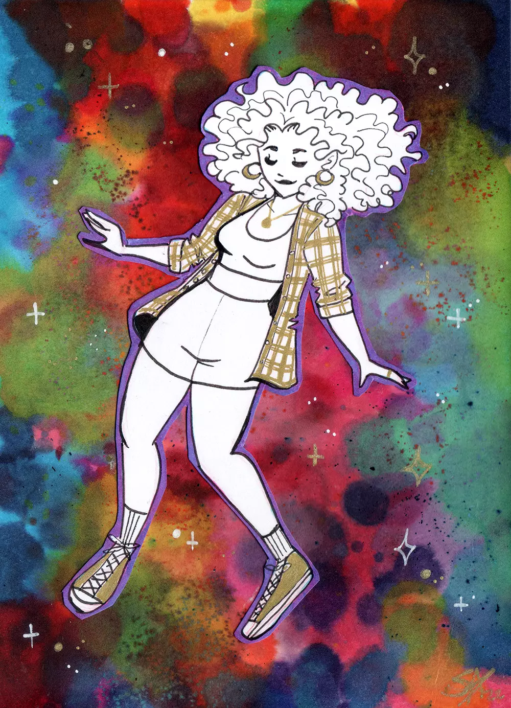 Black Girl in Space, Starline Hodge