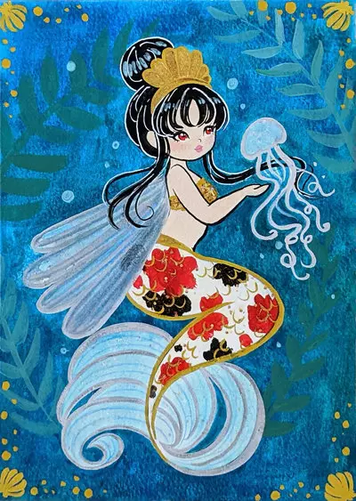 Koi Mermaid - Princess, MJ Hsu