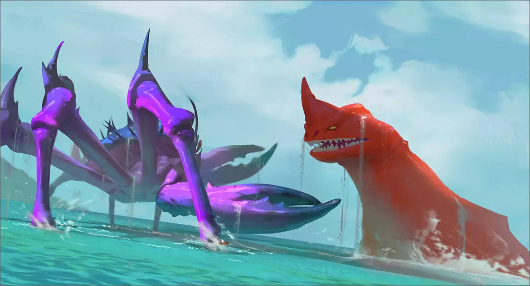Sea Beast Concept Art 16, Netflix Animation