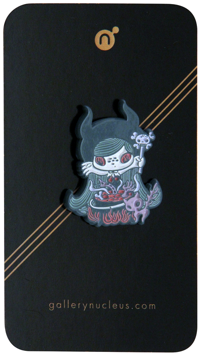 Tiny Witch by Junko Mizuno - Nucleus Enamel Pin, Junko Mizuno