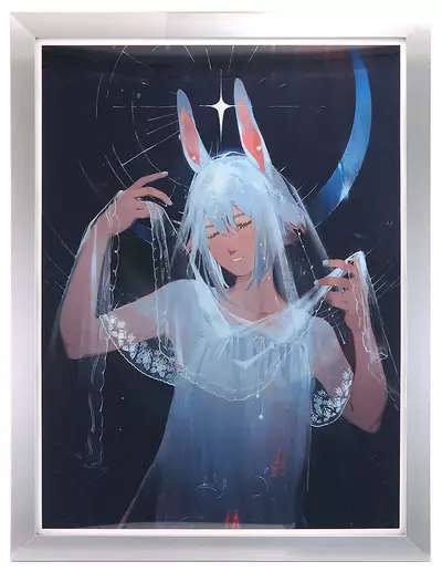 Silver - Hand Embellished (1st of the Edition), Airi Pan