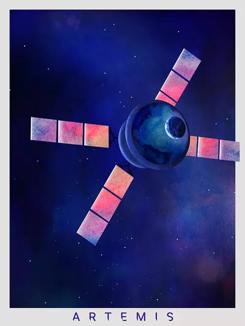 NASA - Artemis #2 - Nucleus | Art Gallery and Store