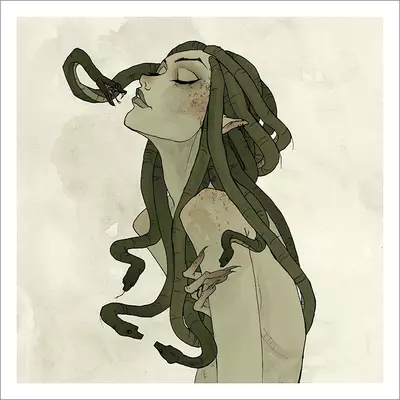 Medusa [PRINT], Abigail Larson