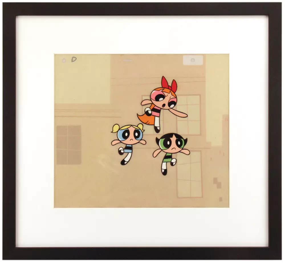 PPG - Production Cel: "Monkey See, Doggie Do", Production Artists