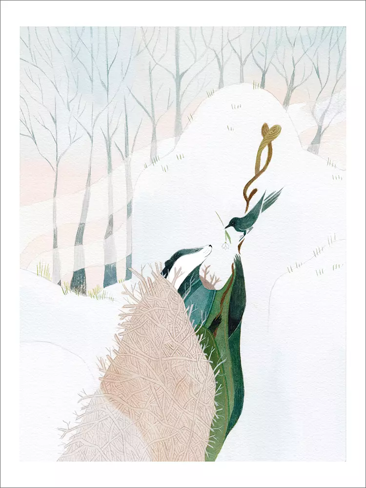 Winter's Last Breath (PRINT), Vanessa Gillings