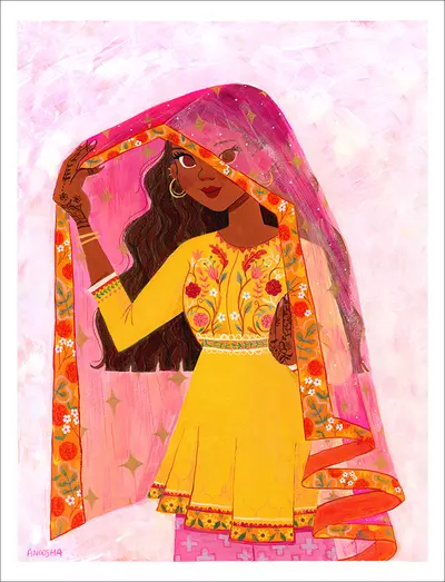 Marigold (PRINT), Anoosha Syed