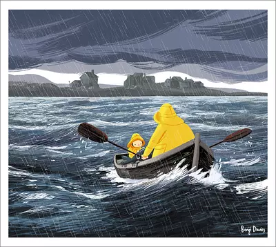 The Storm Whale - Stormy Waters (PRINT), Benji Davies