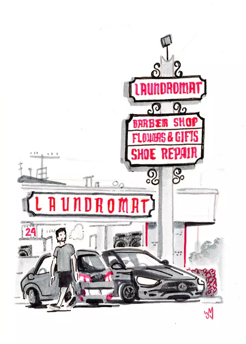 Laundromat (Alhambra, CA), Joey Mason