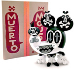 Muerto Mouse (Black & White Edition) - Jorge R. Gutierrez x 3DRetro Vinyl Figure