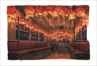 Lanterns (PRINT), Yoichi Nishikawa
