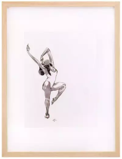 Dancer Drawing 18, Rebecca Sugar