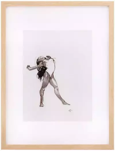 Dancer Drawing 19, Rebecca Sugar