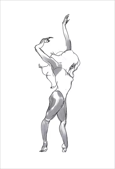 Dancer 1 (PRINT), Rebecca Sugar