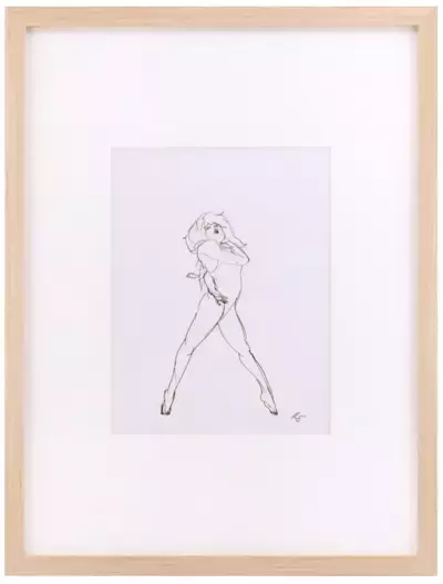 Dancer Drawing 12, Rebecca Sugar
