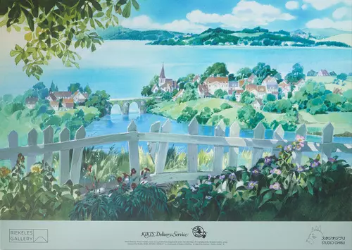 Kiki's Delivery Service - No. 09 (Picket Fence) Large [PRINT