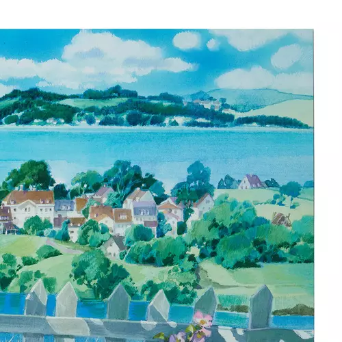 Kiki's Delivery Service - No. 09 (Picket Fence) Large [PRINT