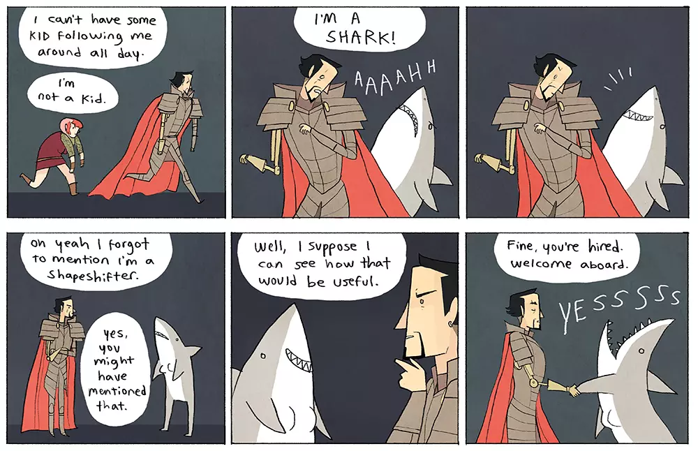 Nimona Artwork 3, ND Stevenson