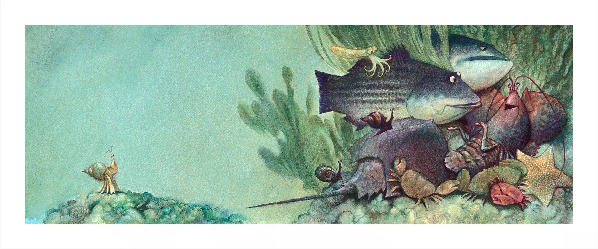 The Hermit Crab - Pg. 6 - Friends [PRINT], Carter Goodrich