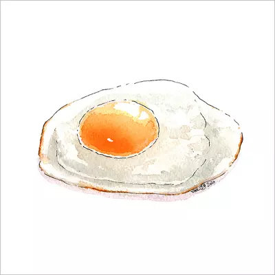 Egg [PRINT], Yael Givon